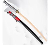 Swords de samurai en bambou,pratique des arts martiaux de Kendo,katana japonais avec galerie de bois,accessoires de photographie de cosplay,épée en bois faite à la main,une variété de styles à choisir