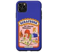 Sworn Enemies Sarcastic Retro Vintage Funny Adult Humor Coque pour iPhone 11 Pro Max
