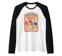 Sworn Enemies Sarcastic Retro Vintage Funny Adult Humor Manche Raglan
