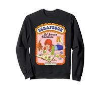 Sworn Enemies Sarcastic Retro Vintage Funny Adult Humor Sweatshirt