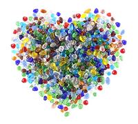 Swpeet 0,5 kg petits éclats de rouleau, éclats de pierres précieuses, morceaux concassés, pierres de forme irrégulière, éclats de cristal, pierre, parfait pour la création de bijoux, décoration de la