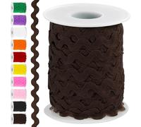 Swpeet 1 rouleau de ruban en dentelle pour emballage cadeau, couture, travaux manuels, vêtements, emballage cadeau, fête - 22 m