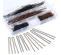 Swpeet 220 pcs 5 cm 6 cm en forme de U épingles à cheveux kit, professionnel en forme de U épingl