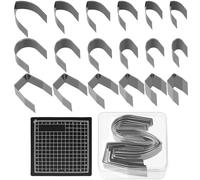 Swpeet Cuir Trou Punch Set 19Pcs 18 tailles 3 formes poinçon d'angle en cuir en acier au carbone élevé avec kits d'assortiment de mat de règle en caoutchouc, ceinture de ceinture coupe-poinçon