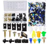 Swpeet Kit de 705 clips de fixation universels pour voiture, assortiment de boulons de carrosserie, boulons de protection sous le capot du moteur, rivets de fixation