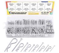 Swpeet Lot de 300 épingles à cheveux en acier plaqué zinc pour une utilisation sur système de verrouillage de goupille d'attelage