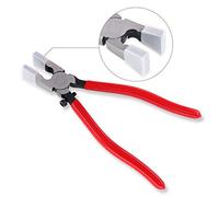 Swpeet Outil de Pince de Porte-clés Robuste - Pince en Verre Métallique Avec Mâchoire Incurvée et Embout en Caoutchouc, Idéal Pour l'Installation en Studio