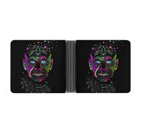 SWQNHTYC Peuple Tribal Petit Porte Monnaie Femme Portefeuille Et Porte Carte Homme Bifold Wallet