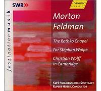 Swr Vokalenensemble Stuttgart - Rothko Chapel / for Stephan Wolpe +
