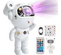 Swsdee Astronaute Projecteur Galaxy,LED Projecteur Ciel Etoile avec Minuterie et Télécommande,Projecteur de Galaxie Nebula avec 360° Angle Réglable,84 Effets d'Aurore,Projecteur Galaxie pour Chambres