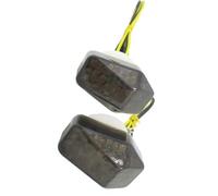 SWSSJUAN Indicateurs de Virage pour Suzuki GSXR1000 2001-2004 SV650/650S SV1000/1000S 2003-2007 2006 2005 2004 Clignotants À Montage Encastré pour Motos
