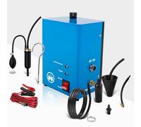 SWTHM Détecteur de fuites de fumée pour Voiture, testeur de fuites de Carburant pour Voiture DC 12 V avec Pompe et Crochet intégrés, détection de fuites sous Vide pour véhicules, Motos, Bateaux