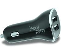 Steelplay JVASWI00025 chargeur d'appareils mobiles Consoles portables Noir, Argent Allume-cigare Auto