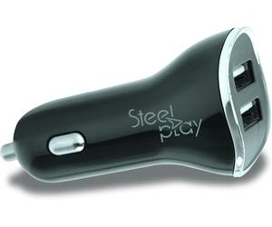 SWTICH Steelplay Car Charger With USB Ports - Switch (DUTCH IMPORT) Game NEUF