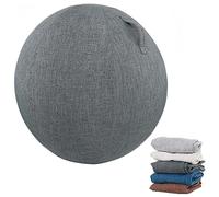 SWTKO Housse de Protection pour Balle de Yoga/Exercice/Balle D'équilibre avec Poignées de Transport Pratiques Housse de Chaise Pliable et Durable pour Ballon d'exercice,Dark Gray,75CM