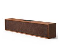 SWTOIPIG Barre de Son en Bois Bluetooth pour PC | Design rétro en bois, son puissant 20W, BT5.3, compatible TF et AUX pour ordinateur