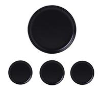 Swuut Lot de 4 petites assiettes à dessert en céramique mate, 15,2 cm, passent au micro-ondes et au four, collation, pain, dessert au beurre, tarte, gâteaux, plats pour chat