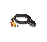 SWV2255W - Câble vidéo/audio - vidéo / audio composite - SCART mâle pour RCA mâle - 1.5 m - blindé
