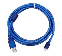 SWVABYI 1 câble de programmation micro USB pour écran tactile TK6071 MT6071 MT6051 MT6103iP HMI (3 m, bleu)