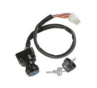 SWVYDC Bobine D'allumage Serrure de Porte de Moto, Interrupteur à clé d'allumage Convient pour Suzuki LT-A700X LT-A750X LT-A750XPV 37110-31G01 37110-31G00 Allumages Moto