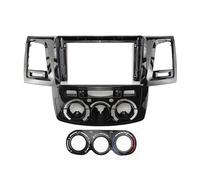 SWVYDC Cadre Radio Adaptateur de Tableau de Bord pour autoradio Android, 9 Pouces, Compatible avec Toyota Fortuner, Hilux, Vigo Cache-Radio(2005 MT AC)