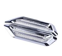 SWVYDC Couvercle D'admission Couvercle d'aile de Ventilation de Garde-Boue latéral de Flux d'admission d'air extérieur de Voiture, réglage du Style de Voiture d'air Latéral Voiture Décoration(Silver)
