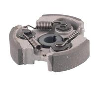 SWVYDC Disque d'embrayage De Moto pour Minimoto Dirt Bike ATV Quad 3 Ressort d'embrayage 75 mm Plaque d'embrayage Embrayage centrifuge 2 Temps 47cc 49cc(Grey Slotted)