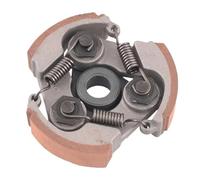 SWVYDC Disque d'embrayage De Moto pour Minimoto Dirt Bike ATV Quad 3 Ressort d'embrayage 75 mm Plaque d'embrayage Embrayage centrifuge 2 Temps 47cc 49cc(Red slotless)