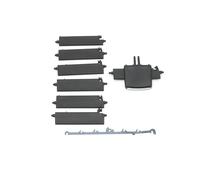 SWVYDC Grille climatisation Automobile Sortie de climatisation, Lame de Ventilation Centrale, adaptée pour Land Rover Range Rover Sport Executive 2014 - 2020(Left Side)