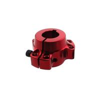 SWVYDC Jantes Avant Le moyeu de Roue Avant et arrière de 25 mm est livré avec Un Double Joint pour vélo Go Kart Pièces de Moto(Red)