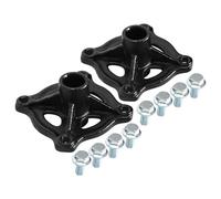 SWVYDC Jantes Avant pour 4 Roues ATV UTV Quad Buggy Trike Drift Buggy Go Kart Paire 23T 4 Goujons moyeu de Roue d'essieu arrière Pièces de Moto
