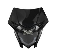 SWVYDC Motorcycle front light bar Convient pour Honda CRF 150 230 250 300 450 Accessoires de phares universels Phare de moto Phare universel Motorcycle off-road lights(ED Black)