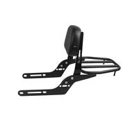 SWVYDC Sissy Bar Amovible Convient pour Honda CL250 CL500 CL 500 SCL500 CL300 2003, Dossier arrière Amovible pour Moto, Coussin de Porte-Bagages Sissy Bar Coussin de Dossier arrière