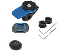 SWVYDC Support Téléphone Moto Support de téléphone Anti-secousse pour Moto et vélo, Amortisseur de Vibrations, Fixation autobloquante pour Guidon(Set G)