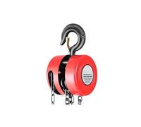 SWVYDC Treuils électriques Bloc à chaînes Manuel de Grue à chaîne de Main de 1T/2T avec la Grue de poulie de Taille de Levage de 8/10/20 pi Treuil(2T 10FT)