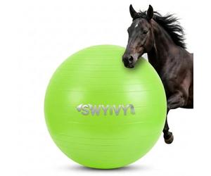 SWYIVY Balle de cheval géante de 101,6 cm, pompe incluse