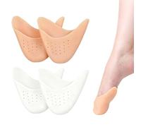 SWYZOR Protege Orteil Silicone, 2 Paires Protection Orteil, Coussinets Souples pour Pointes de Ballet, Soulagent la Pression Sur les Orteils et Préviennent les Ampoules