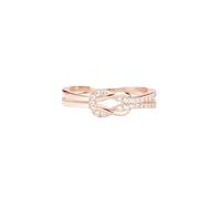 SWZEC Amare Jewels Bague Ajustable Noeud Infini - À ma femme - Les liens éternels (Réglable,Rose)