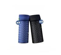 SWZEC Boxhero Underwear Boxer en Fibre DE Bambou BOXHERO(5X Noir + 5X Bleu,x_l)