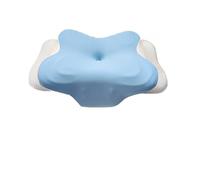SWZEC Ergonomique Cervical - Oreillers Anti-Ronflements, Mousse à Mémoire de Forme Souple avec 2 Hauteurs - pour Dormir sur Le côté et sur Le Dos