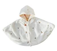 SWZEC Petit Vadrouilleur Manteau Cape Polaire Porte-Bébé (Olives,Taille Unique 77 * 58cm)
