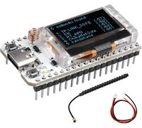 SX1262 Lora V3 ESP32 avec Broches soudées,LX7 Dual-Core 2,4 cm Bluetooth OLED Bleu,kit Wi-FI de Type C 32 modules CP2012 IOT Carte de développement 863 MHZ-928 MHz