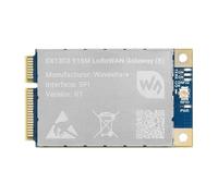 SX1303 915M LoRaWAN Module de passerelle compatible avec Raspberry Pi Standard Mini-PCIe Socket Transmission longue portée Prise en charge multibande Non inclus Chapeau