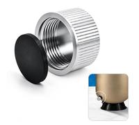 SX180HG Bouchon de vidange pour filtre à sable de piscine avec joint - Bouchon de rechange en aluminium épais, compatible avec certains filtres à sable Hayward S166T, S180T, S210T, S220T, S244T (2005
