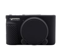 SX740 Étui de protection en silicone souple anti-rayures avec lentille amovible pour Canon PowerShot SX740/SX730 Noir