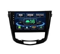 SXAUTO ¦ 8G+256G, 8-Core ¦ Android 16 IPS Autoradio pour Nissan X-Trail Qashqai J11 Rouge(2014-2018) - sans Fil Carplay/Android Auto/DSP Caméra + MIC - 10.1 Pouce 2 Din Dab Volant 360-CAM Fast-Boot