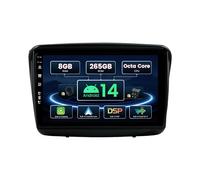 SXAUTO - ¦ 8G+256G ¦ - Android 14 IPS Autoradio pour Mitsubishi Pajero Sport 2 L200 (2008-2016) - sans Fil Carplay/Android Auto/DSP - LED Caméra + MIC - 9 Pouce 2 Din - Dab Volant 360-CAM Fast-Boot