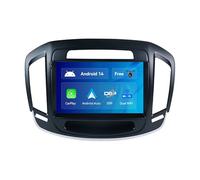 SXAUTO 9 Pouce Autoradio pour Buick Regal/Opel Insignia (2014-2017) GPS Navigation - sans Fil Carplay Android Auto - Caméra arrière - Android 14-2 Din - Dab Volant DSP Split-Screen Bluetooth WiFi