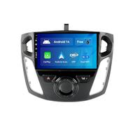 SXAUTO 9 Pouce Autoradio pour Ford Focus (2012-2017) GPS Navigation - sans Fil Carplay Android Auto - Caméra arrière - Android 14-2 Din - Dab Volant DSP Split-Screen Bluetooth Dual-Band WiFi