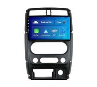 SXAUTO 9 Pouce Autoradio pour Suzuki Jimny 3 (2005-2019) GPS Navigation - sans Fil Carplay Android Auto - Caméra arrière - Android 14-2 Din - Dab Volant DSP Split-Screen Bluetooth Dual-Band WiFi